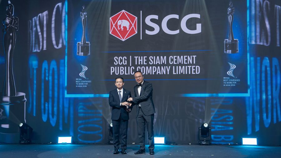 เอสซีจี คว้ารางวัล Best Companies to Work for in Asia 2026 จาก HR Asia